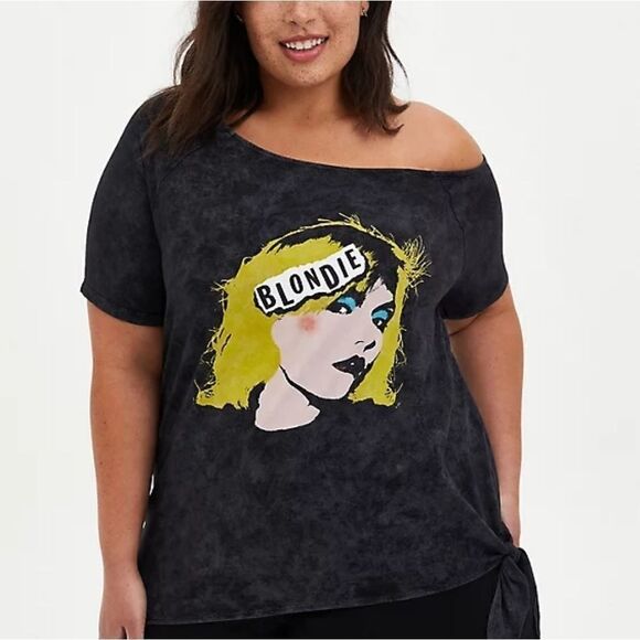 torrid Tops - Torrid top blonde black washout NWT